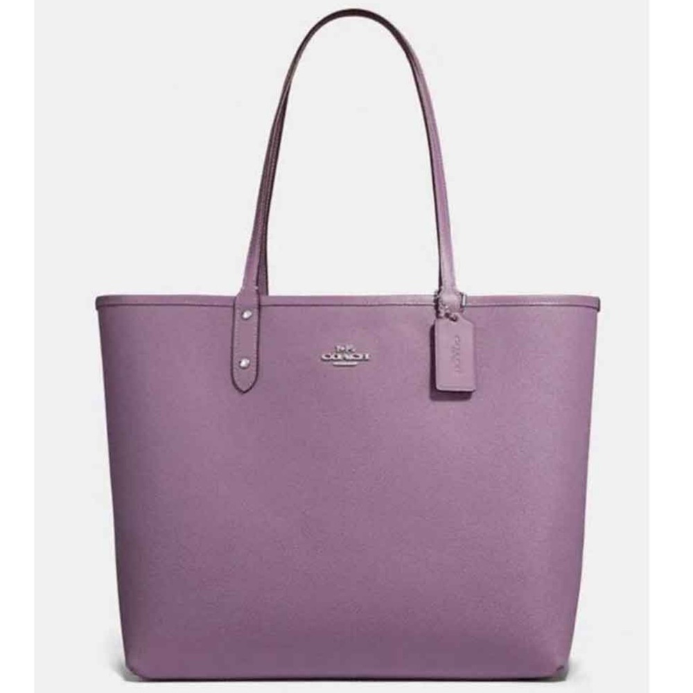 Coach Signature Reversible Lily City Tote /Wallet - Picture 5 of 8